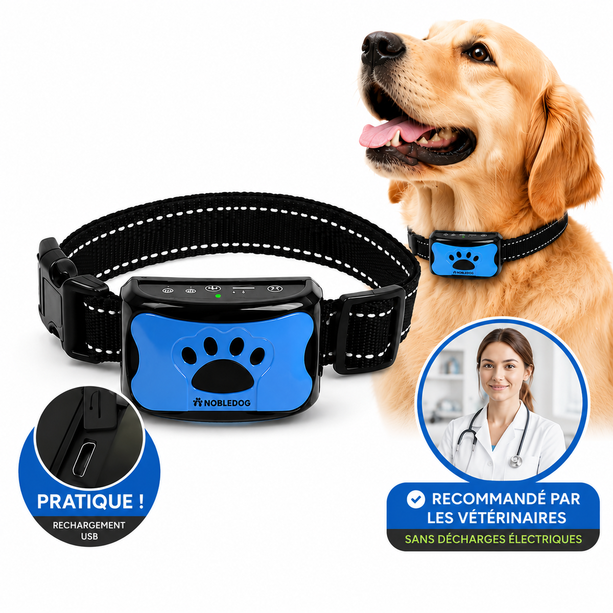 Collier Anti-Aboiement NobleDog